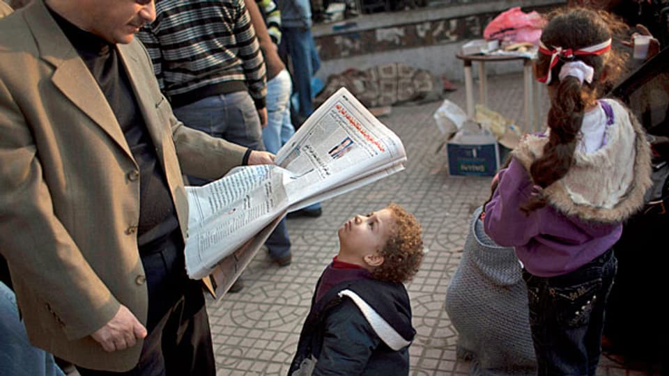 Die ägyptische Regierung kontrolliert die Presse zunehmend schärfer.