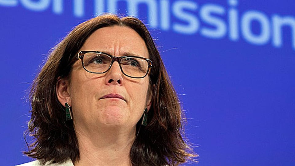 EU-Innenkommissarin Cecilia Malmström  sagt zum Bericht über Korruption in der EU: «Das Ausmaß des Problems ist atemberaubend».