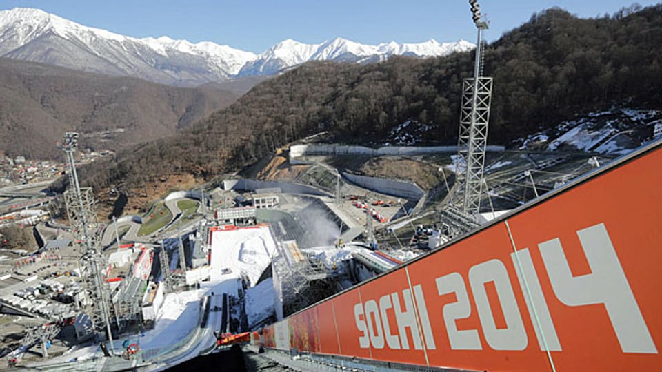 Grosse Teile der Olympischen Winterspiele von Sotschi werden im Nationalpark mit der grössten Biodiversität ganz Russlands ausgetragen.