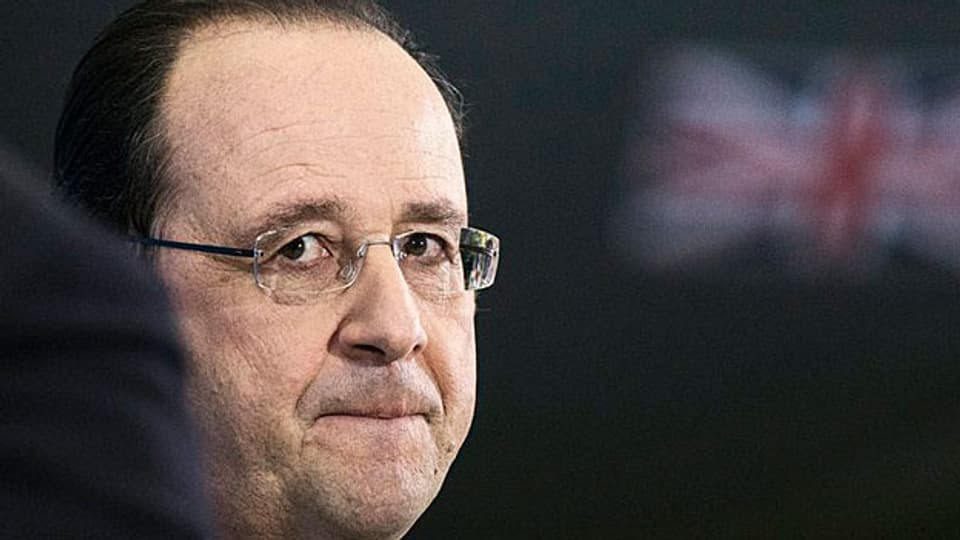 François Hollande. Gewerkschafter betrachten seine «sozialdemokratische Wende» als Verrat.