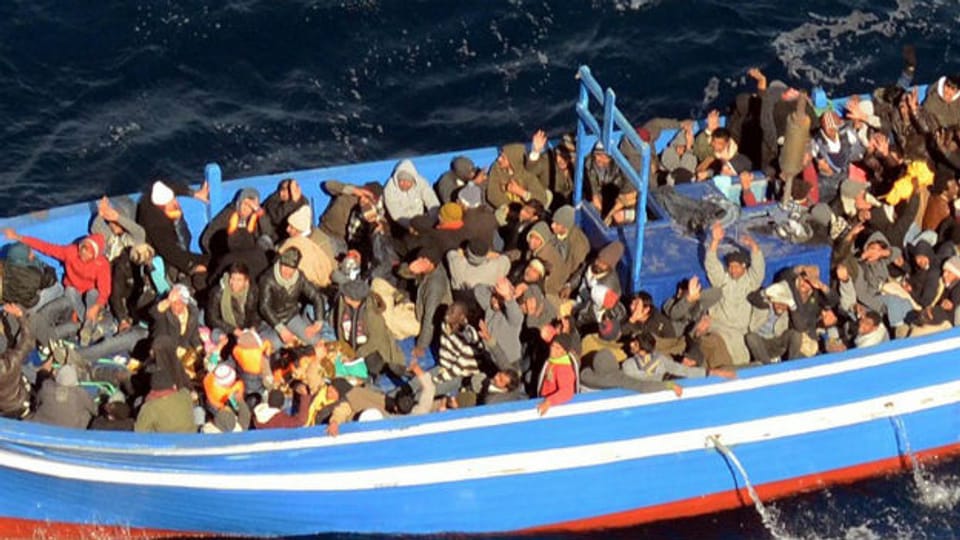Bootsflüchtlinge: Die Überfahrt übers Mittelmeer ist gefährlich.