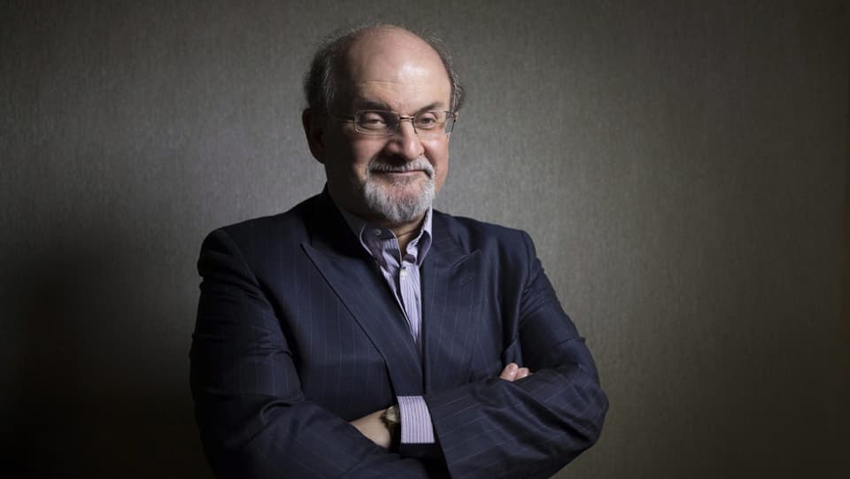 Der britische Schriftsteller Salman Rushdie