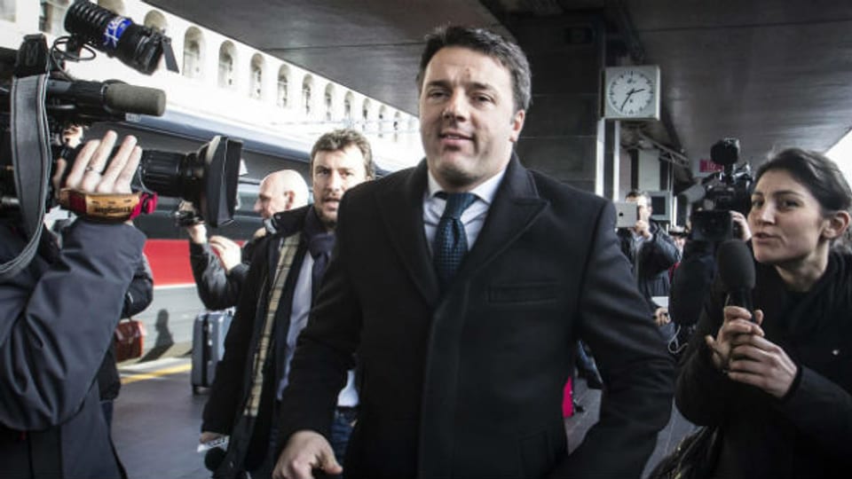 Von ihm verspechen sich viele in Italien viel: Matteo Renzi, neue Premier.