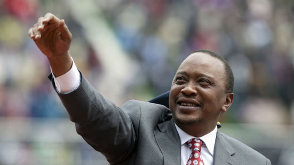 Seit 2007 Kenias Präsident: Uhuru Kenyatta