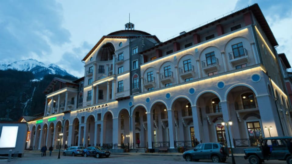 Noch gilt das Hotel Rosa Khutor als Vorzeigestück von Sotschi.