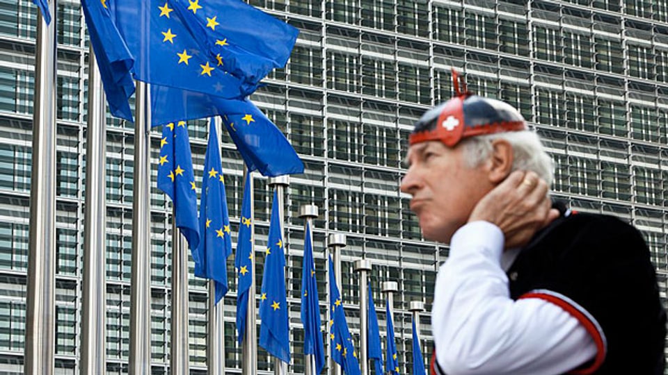 «Schluss mit der europäischen Diktatur. Es lebe die Freiheit. Es lebe die Schweiz». Das sagte der Abgeordnete einer italienischen Rechtspartei im EU-Parlament – und wurde des Saals verwiesen.