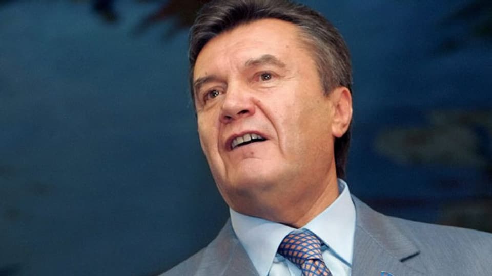 Viktor Janukowitsch verliert die Gunst seiner Anhänger. Archivbild.