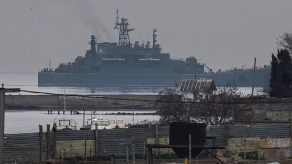 Die russische Schwarzmeer-Flotte hat auf der Krim ihre Basis.