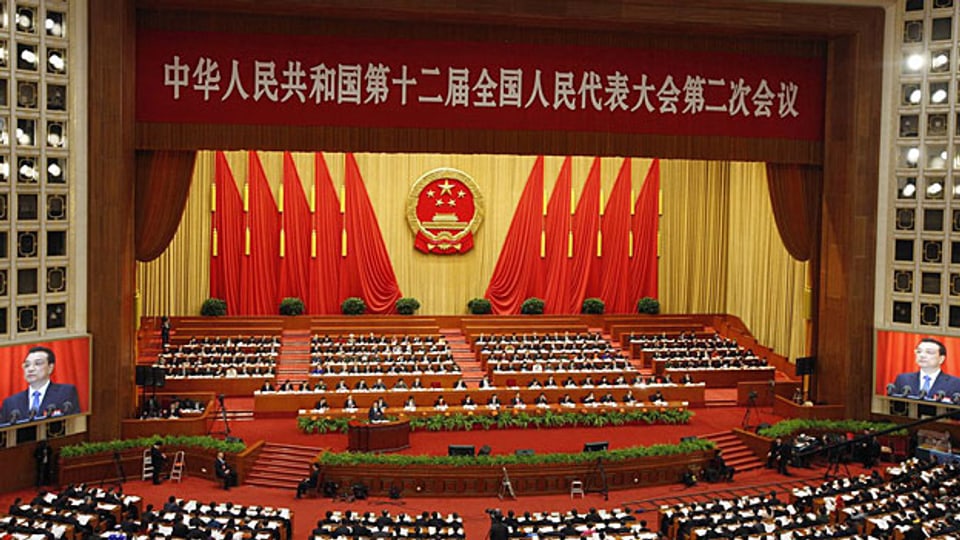 Fast 3000 Delegierte haben in den letzten neun Tagen am chinesischen Volkskongress teilgenommen.