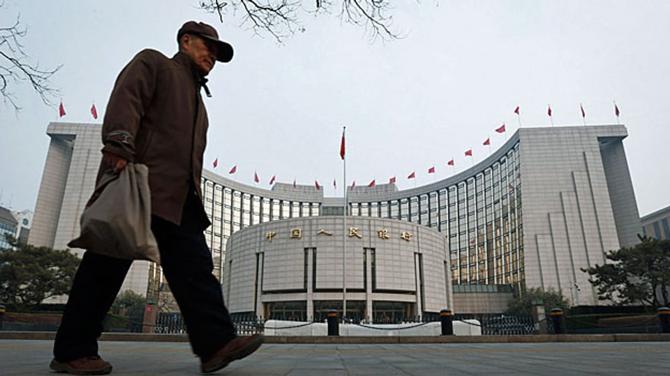 Der Hauptsitz der chinesischen Zentralbank «People's Bank of China» in Peking.