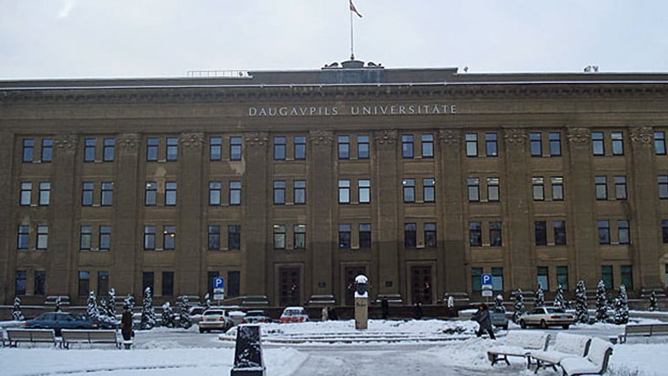 Die Universität der zweitgrössten Stadt Lettlands, Daugavpils.