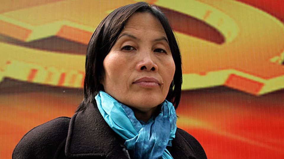 Die chinesische Menschenrechtsaktivistin Cao Shunli auf einem Bild vom März 2013.