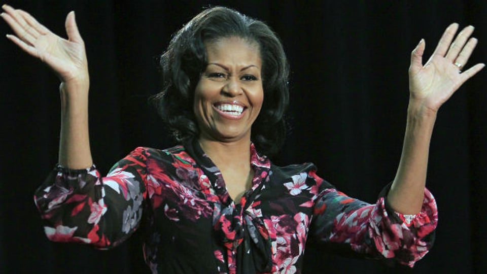 Präsidentengattin Michelle Obama reist nach China. Es ist ihre dritte Mission im Ausland ohne ihren Gatten.