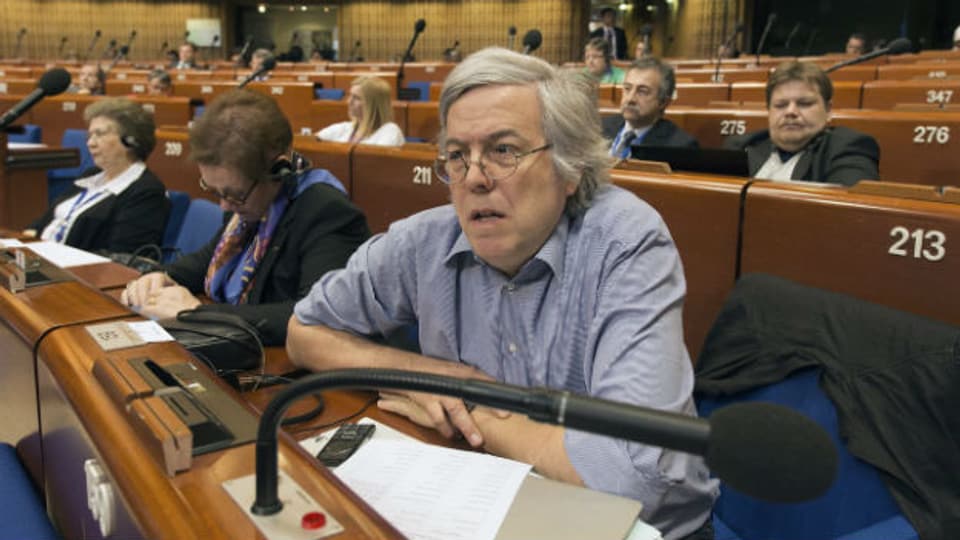 Andreas Gross während einer Versammlung des Europarats am 23. April 2013.