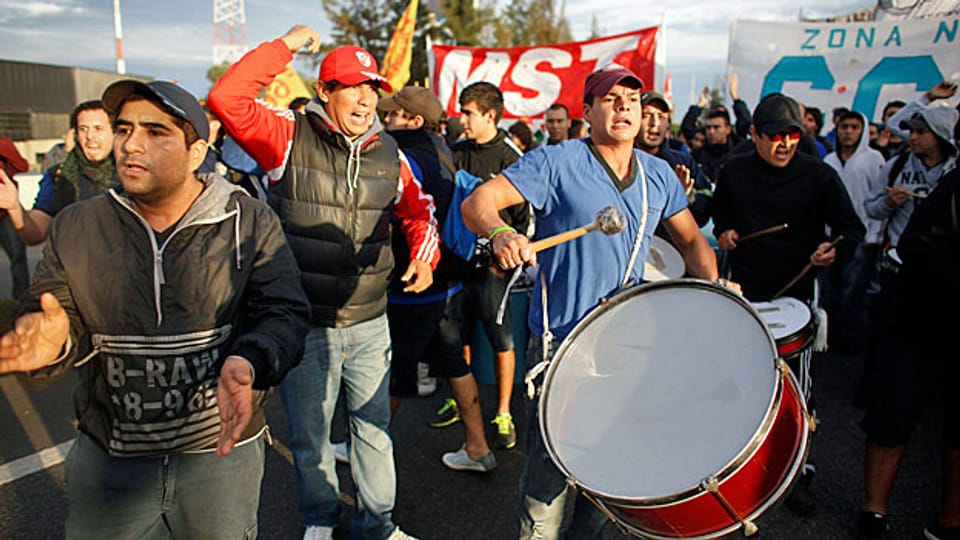 Generalstreik in Argentinien.