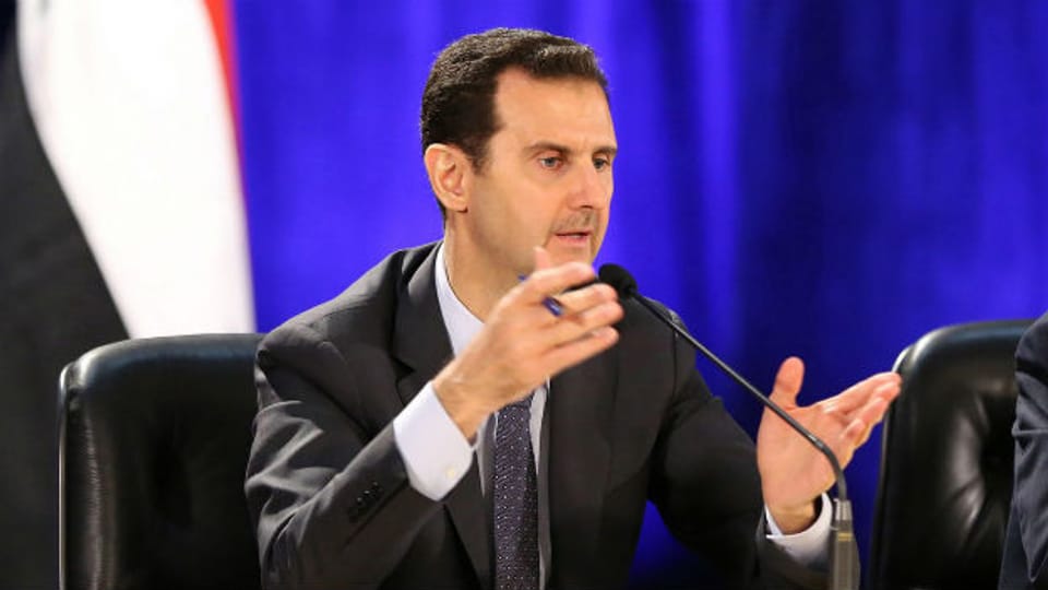 Baschar al-Assad wähnt sich im Vorteil.