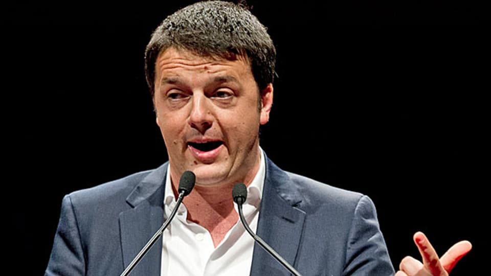 Die Frauen sollen ihm die Sterne vom Himmel holen. Der Italienische Regierungschef Renzi.