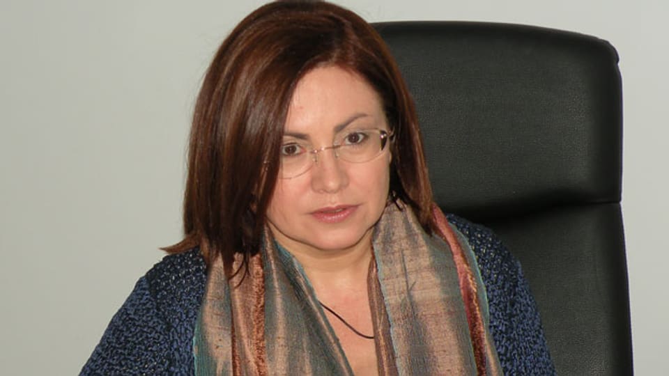 Maria Spyraki, Politjournalistin aus Griechenland und Kandidatin fürs EU-Parlament.