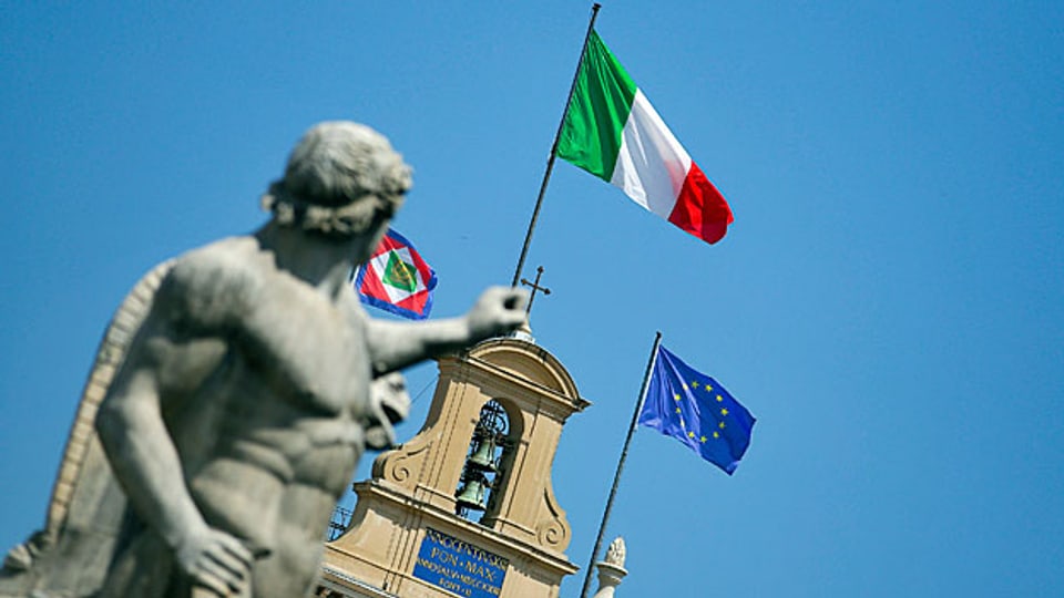 Seit Europa politisch zusammenwächst, war Italien mit dabei. Seit dem Ausbruch der Finanzkrise hat die Liebe zu Europa allerdings abgenommen.