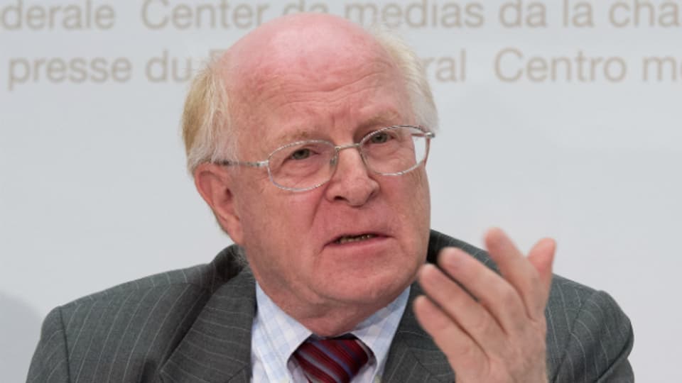Ulich Schlüer, Mitbegründer des Komitees «Nein zum schleichenden EU-Beitritt».