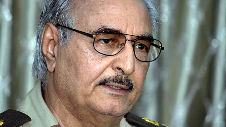 General Khalifa Haftar - eine Schlüsselfigut im neuesten Kapitel der libyschen Revolution,