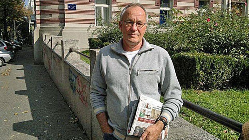SRF-Südosteuropakorrespondent Walter Müller in Belgrad.