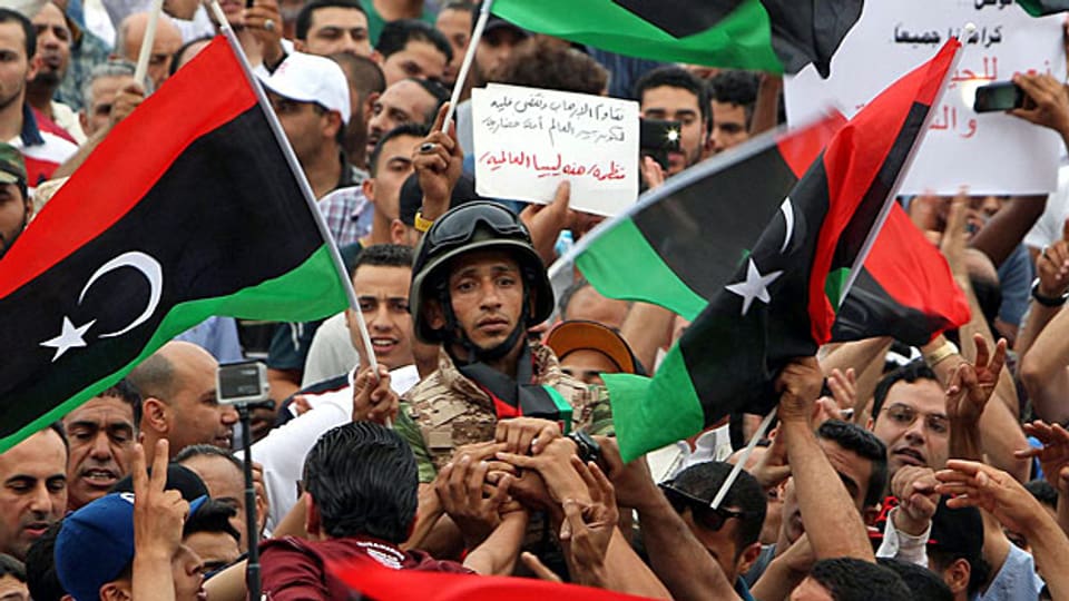 Libyen kommt nicht zur Ruhe: Demonstration gegen die Präsenz jihadistischer Milizen, am 23. Mai in Tripolis.