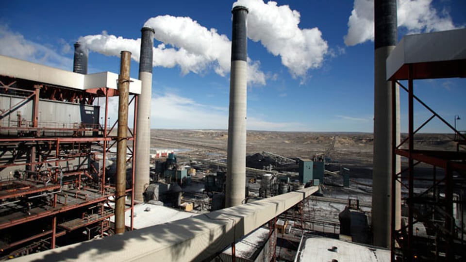 Kohlekraftwerk in Wyoming am 14. März 2014.