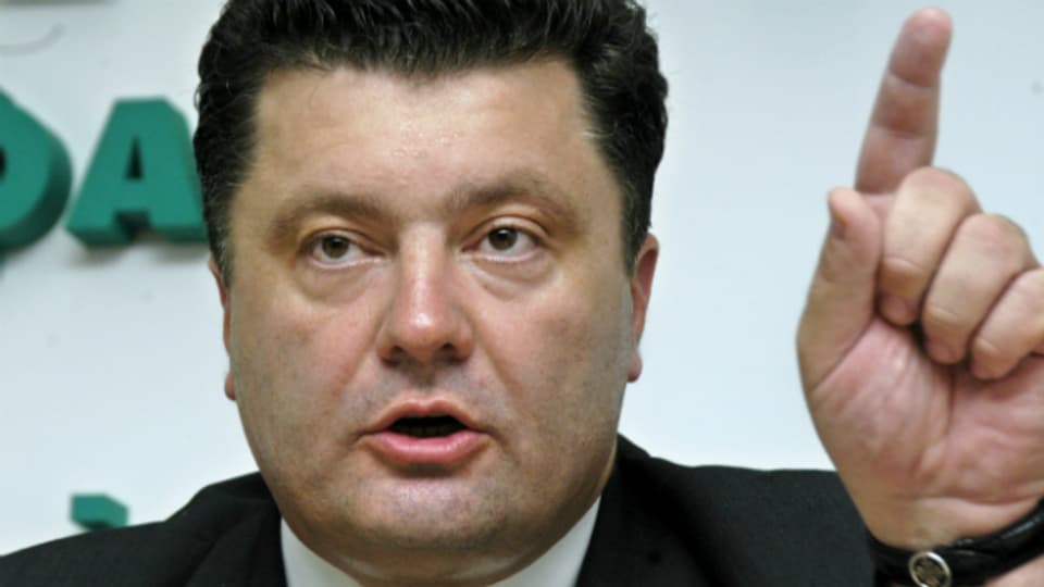 Der designierte Staatspräsident der Ukraine: Petro Poroschenko