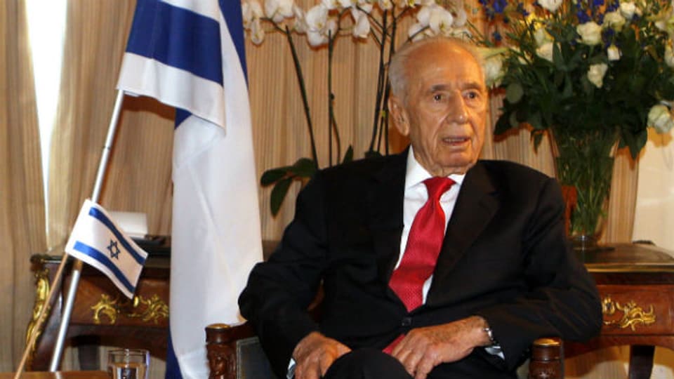 Shimon Peres am 9. Juni 2014 in Rom.