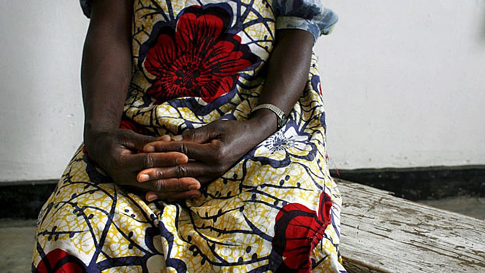 Eine Überlebende einer Massenvergewaltigung im Kongo.