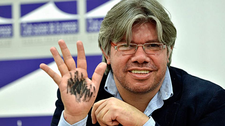 Allan McDonald, der honduranische Karikaturist, muss immer wieder um sein Leben fürchten.