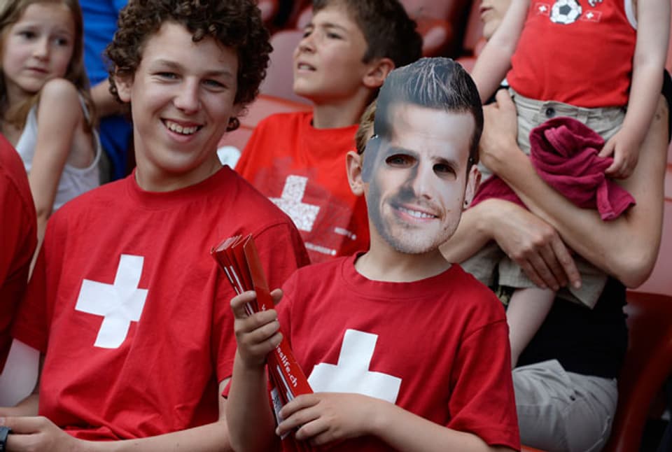 Junge Schweiz-Fans