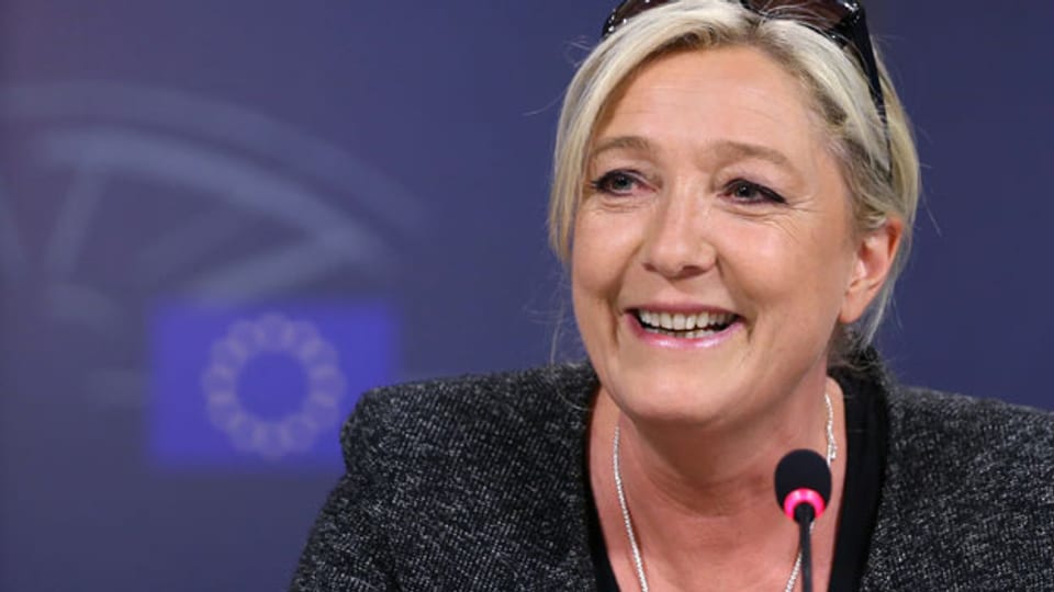 Marine Le Pen, Chefin der rechten französischen Partei Front National (FN).
