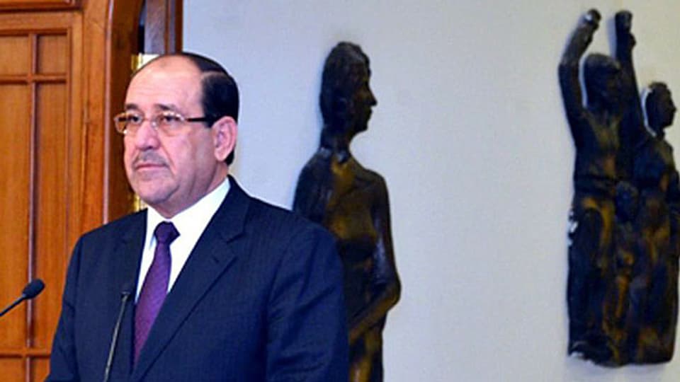 Der irakische Premier Nuri al-Maliki.