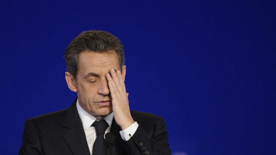 Nicolas Sarkozy an einer Veranstaltung vor zwei Jahren.