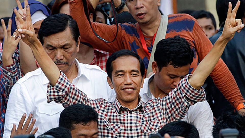 Der indonesische Präsidentschaftskandidat Joko Widodo, im Volk bekannt als «Jokowi.