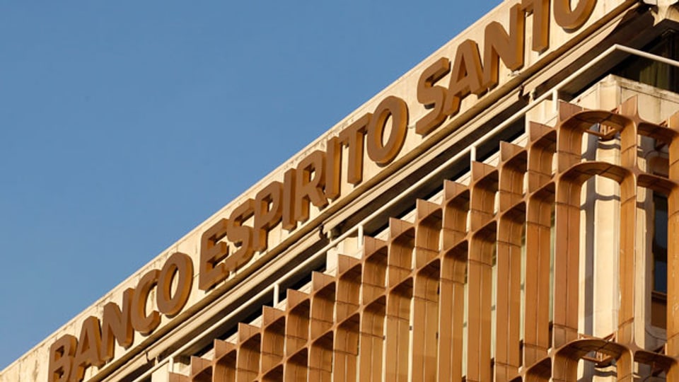 Die Portugiesische Bank «Banco Espirito Santo» (BES) mit Hauptsitz in Lissabon.