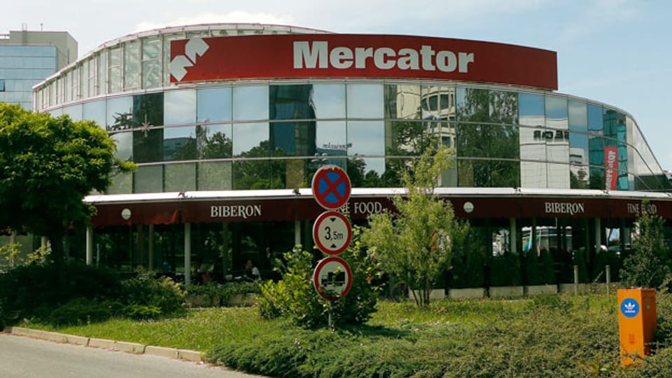 Mercator, das slowenische MIGROS, mit über 4'000 Angestellten wird an eine kroatische Kette verkauft.