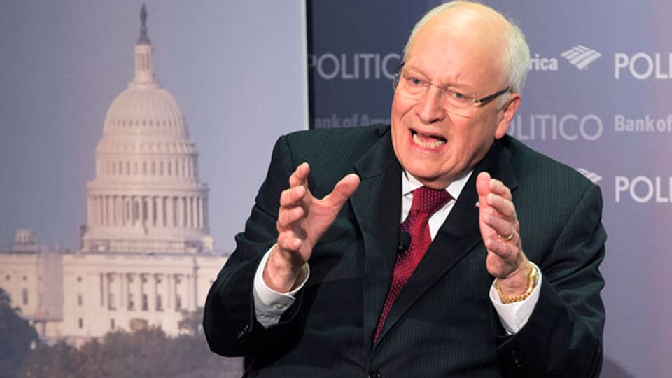 Der ehemalige US-Vizepräsident Richard Cheney bei  einer Veranstaltung in Washington am 14. Juli 2014.