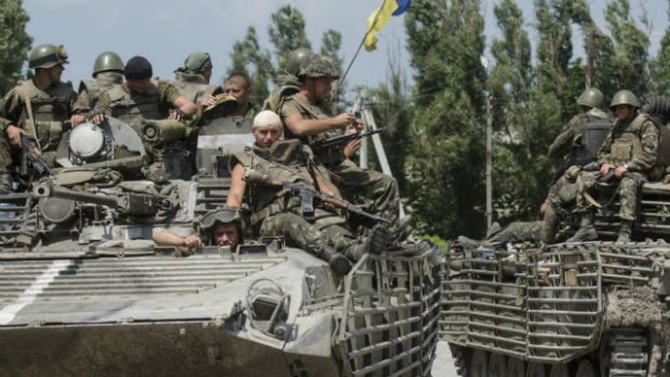 Es wurde viel Geld investiert in die ukrainischen Streitkräfte.