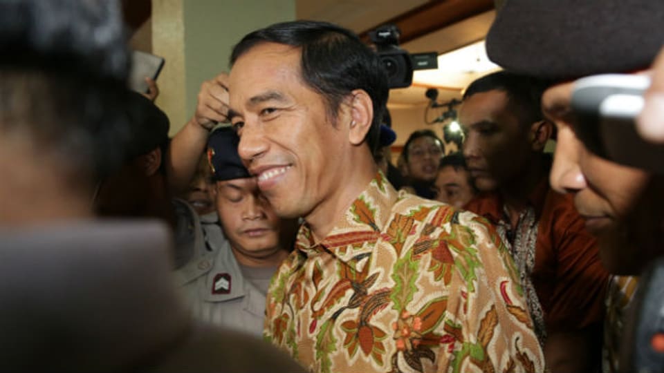 Strahlender Sieger: Joko Widodo, neuer indonesischer Präsident.