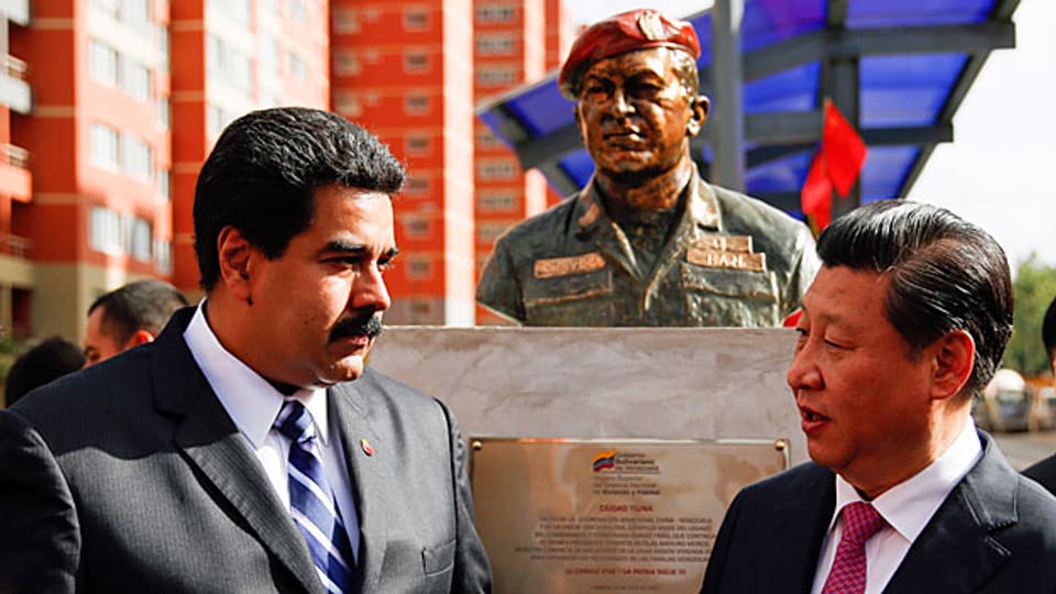 Der chinesische Präsident Xi Jinping besucht am 21. Juli den venezolanischen Präsidenten Nicolas Maduro.