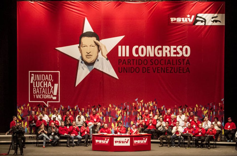 Parteikongress der Chavisten in Venezuela