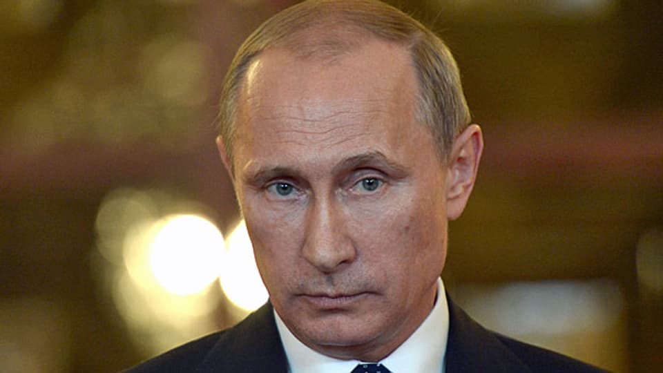 Der russische Präsident Wladimir Putin. Russlands Wirtschaft wird von den internationalen Sanktionen schwer getroffen.