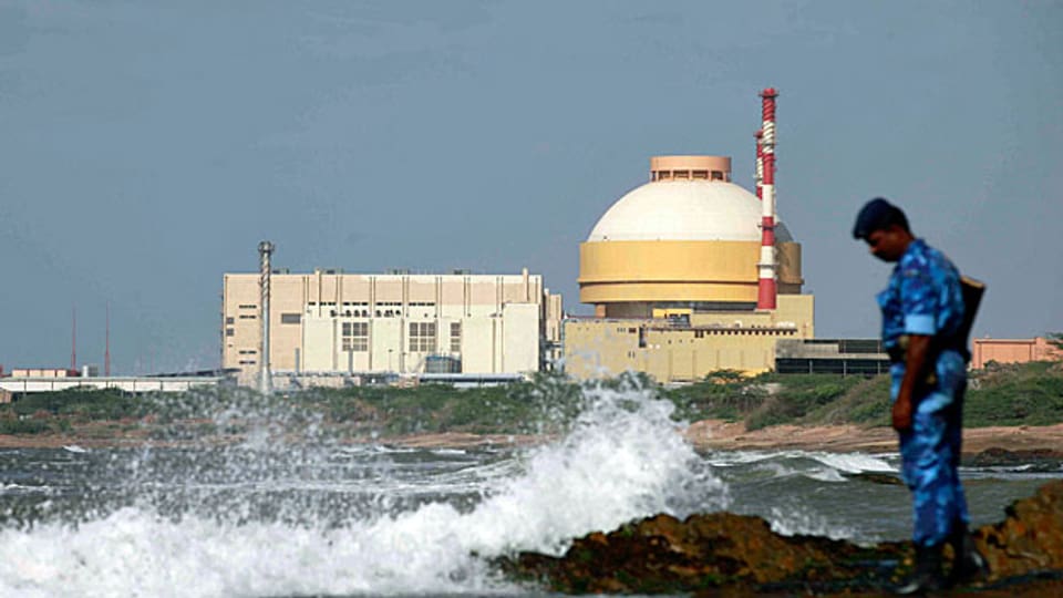 Ein von den Russen gebautes Atomkraft in Tamil Nadu, dem südlichsten Bundesstaat Indiens.