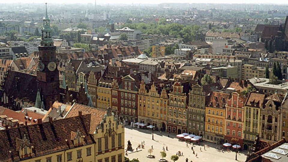 Breslau (polnisch: Wroclaw) ist die Hauptstadt Schlesiens.