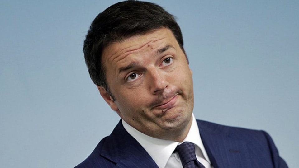 Italiens Premierminister Matteo Renzi.