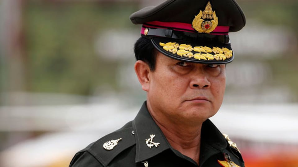 Armeechef Prayuth Chan-ocha während einer Militärgedenkveranstaltung am 21. August 2014.