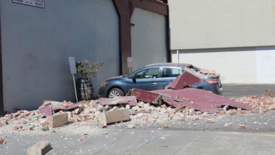 Schäden im Napa-Valley nach dem Beben vom 24. August.